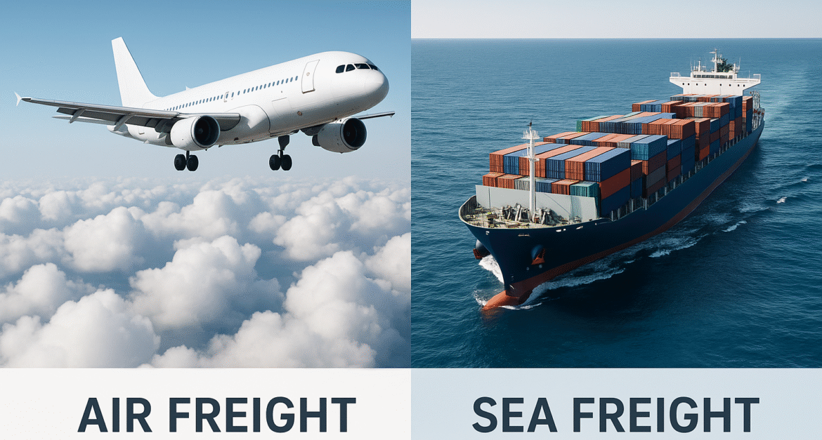 Air Freight vs. Sea Freight