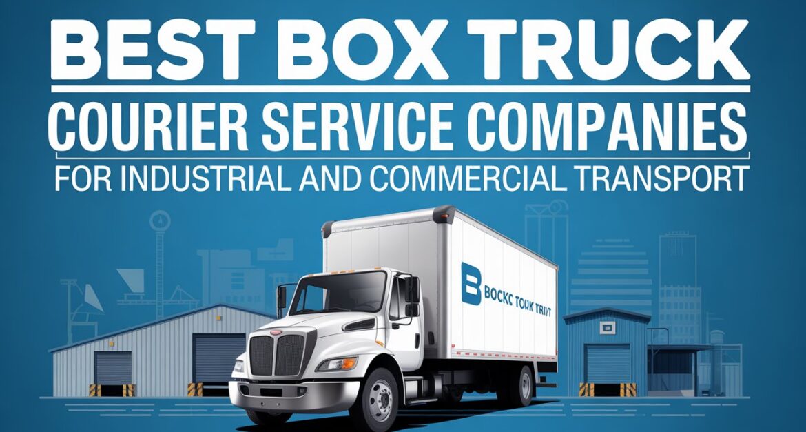 Best Box Truck Courier Service Companies