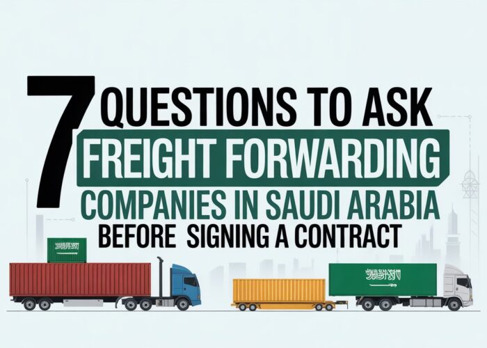 Freight Forwarding Companies in Saudi Arabia