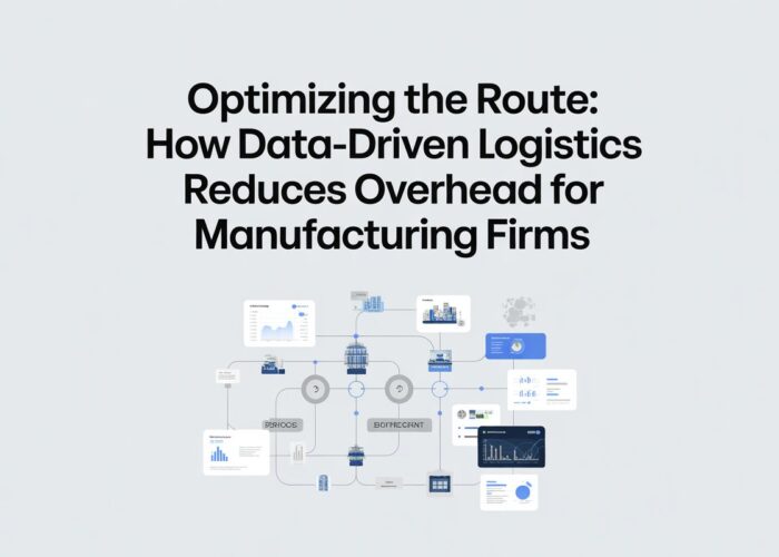 Data-Driven Logistics