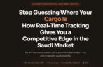 Stop Guessing Where Your Cargo Is: How Our Real-Time Tracking Gives You a Competitive Edge in the Saudi Market.