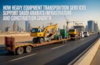 How Heavy Equipment Transportation Services Support Saudi Arabia’s Rapid Infrastructure and Construction Growth