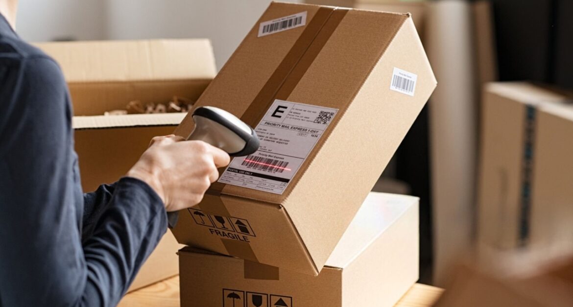Cargo Tracking , scanning packages