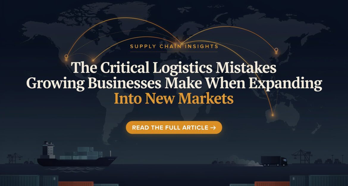 critical logistics mistakes