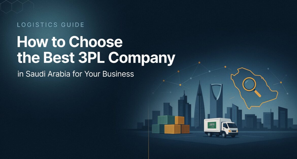 3PL Company in Saudi Arabia
