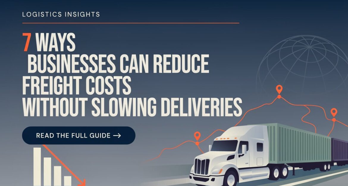 reduce freight costs