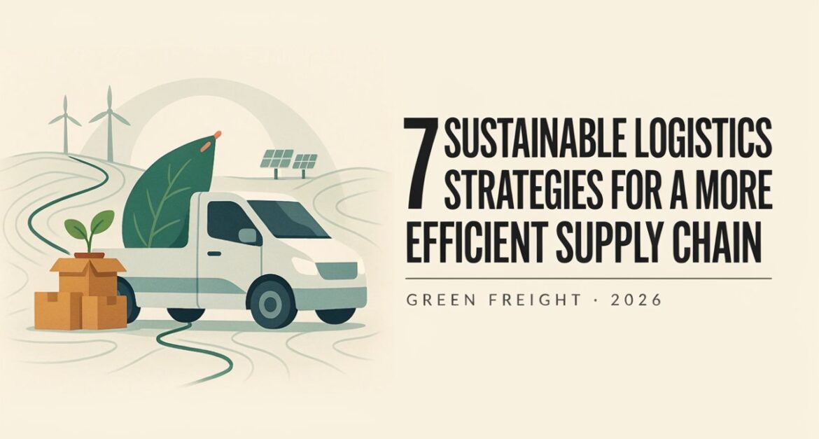 Sustainable Logistics
