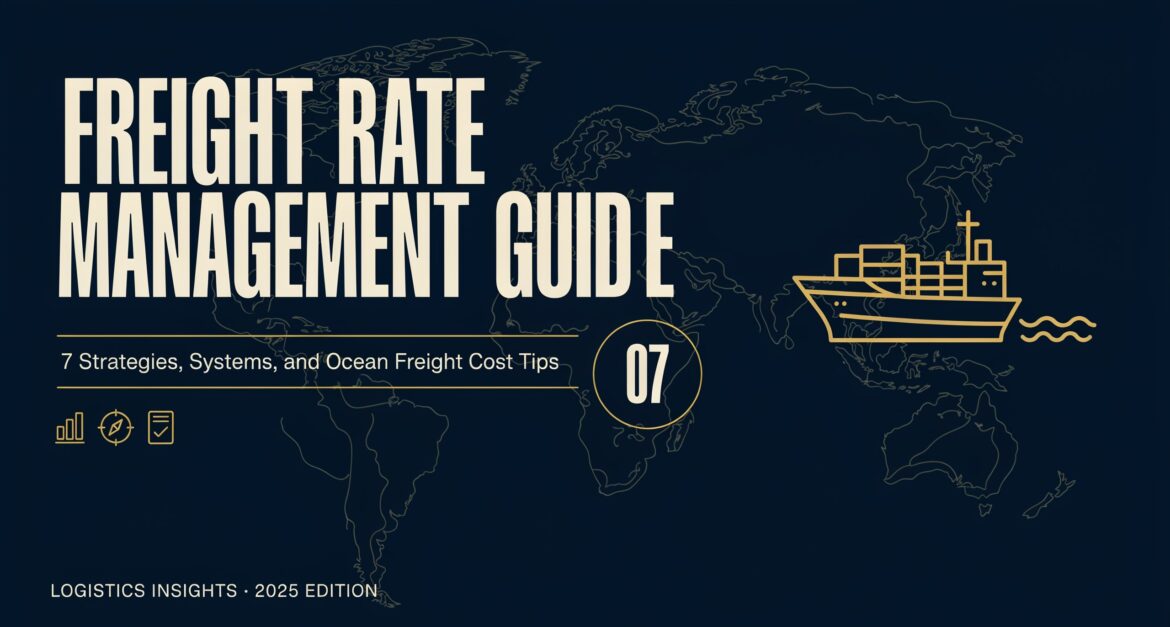 freight rate management